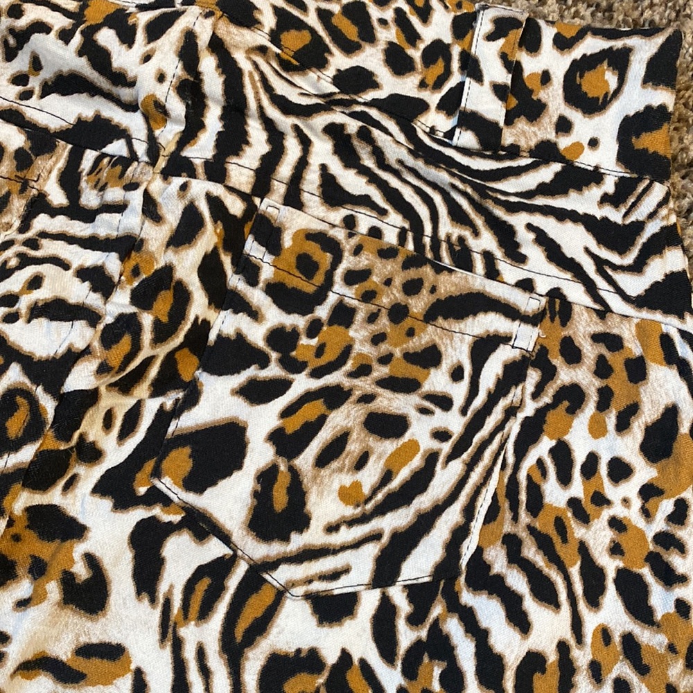 ANIMAL PRINT SKIRT - Picture 5 of 6